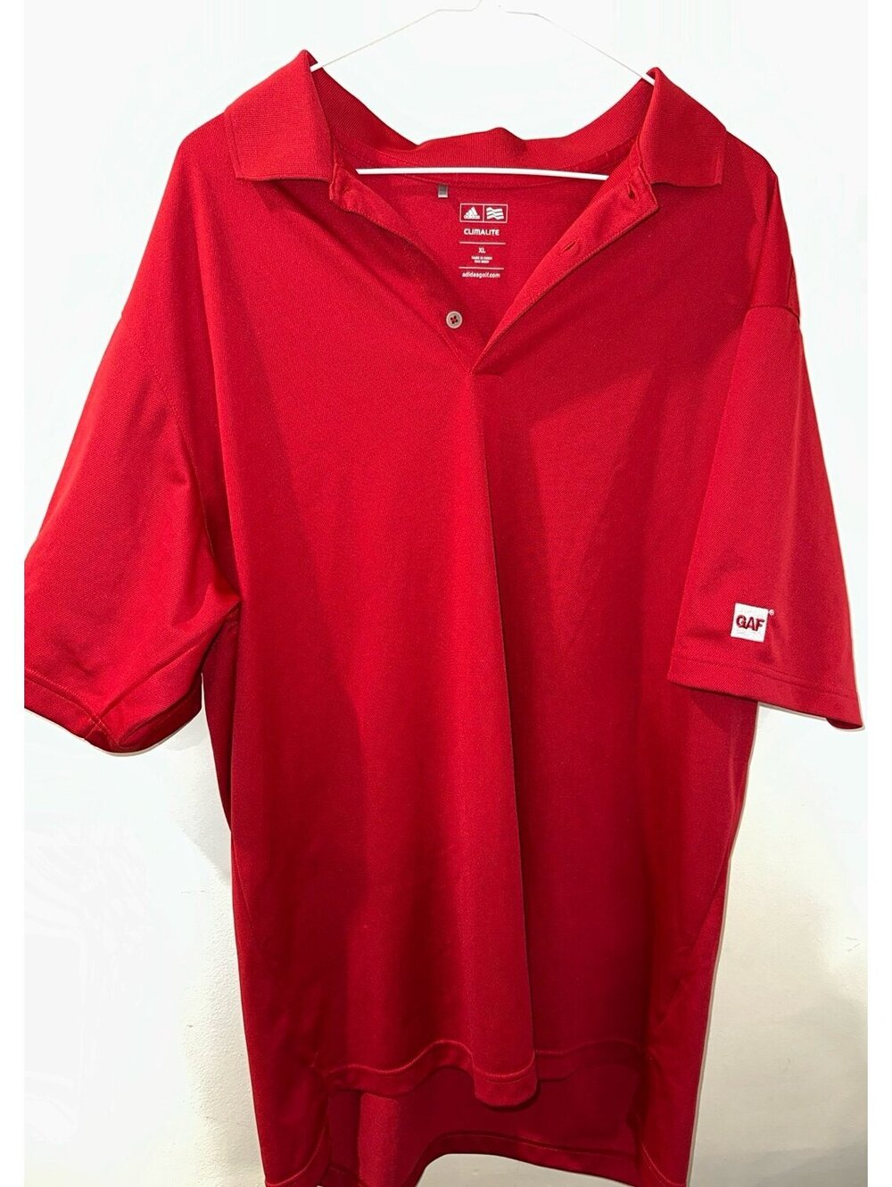 Adidas golf polo size XL